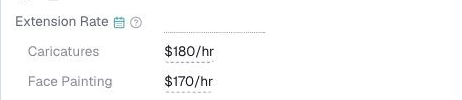 an Additional details field with a separate line per service